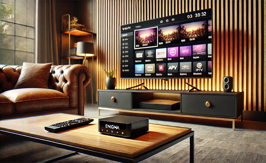 Building a Home Theater with Enigma IPTV Device